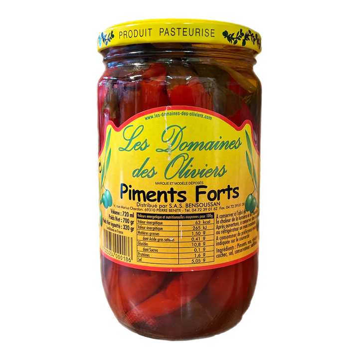 Piments Forts - Les Domaines des Oliviers