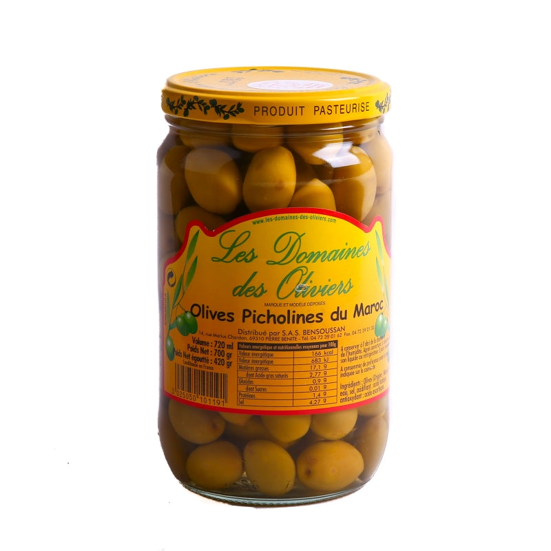 Picholines du Maroc - Les Domaines des Oliviers