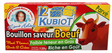 Bouillon saveur Boeuf (x12) Mémé Hélène