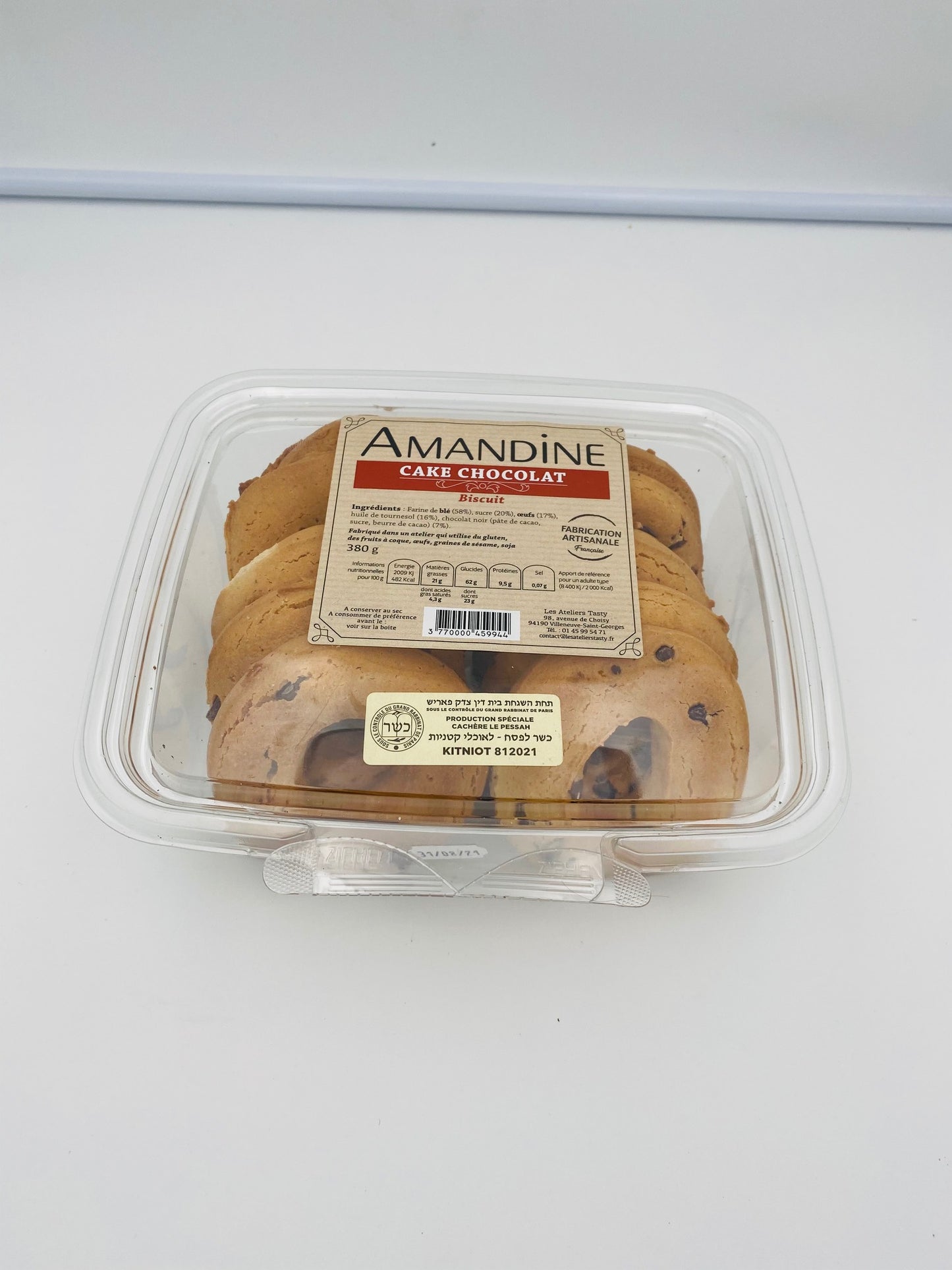 Cake au Chocolat AMANDINE