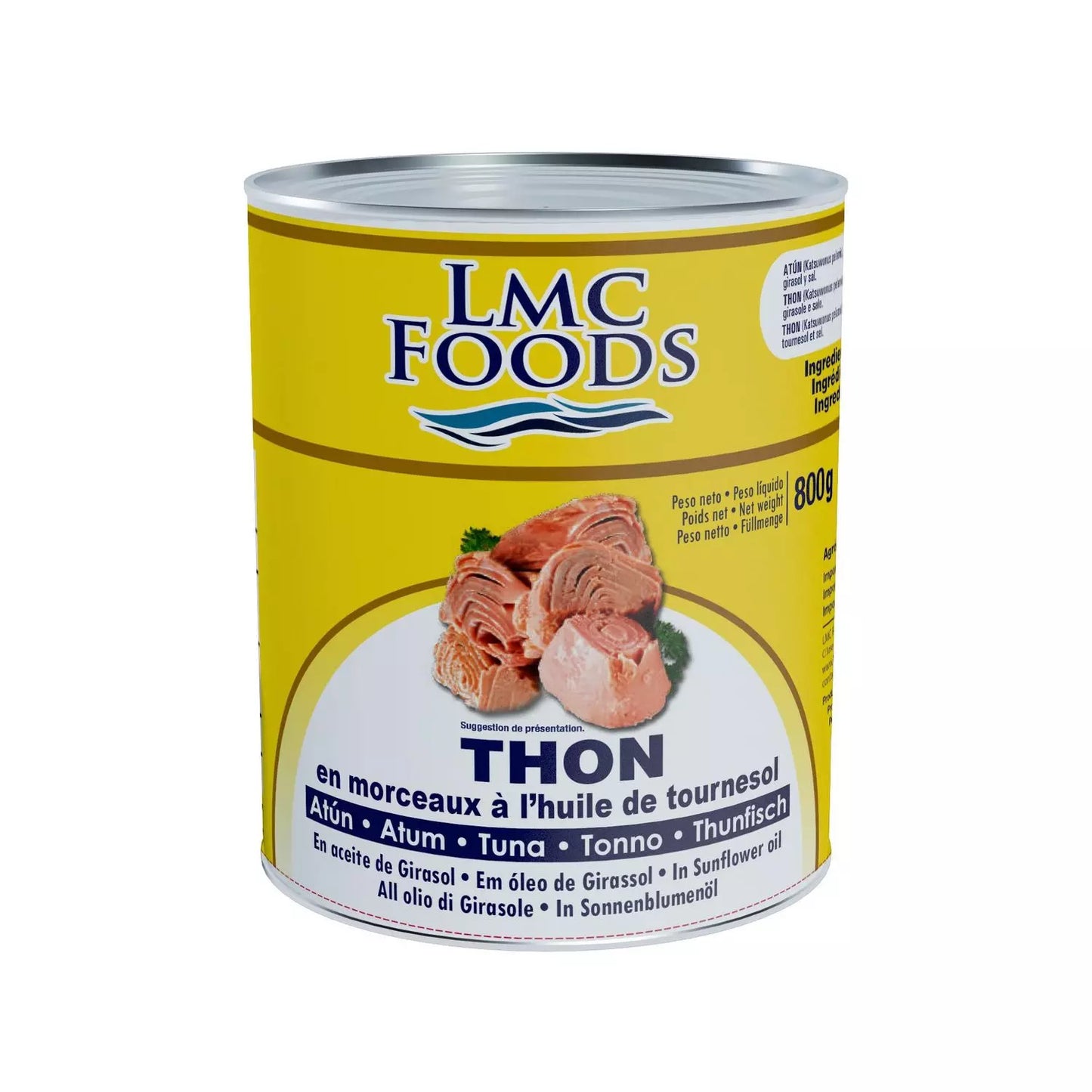 Thon en morceaux à l'Huile de Tournesol - LMC Food