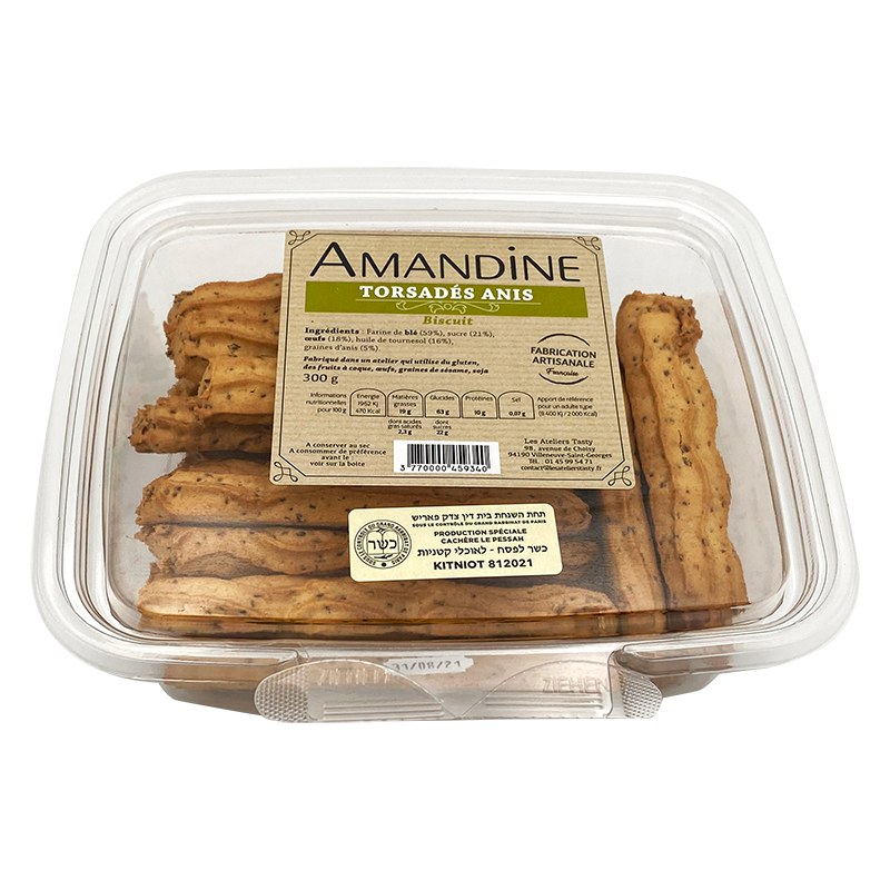 Torsadés Anis AMANDINE